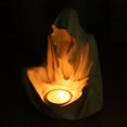 thumbnail image 4 of Fantasma de Halloween Candelero Resina Artesanía Festival Tema para el hogar Suministros para fiestas, 4 of 7