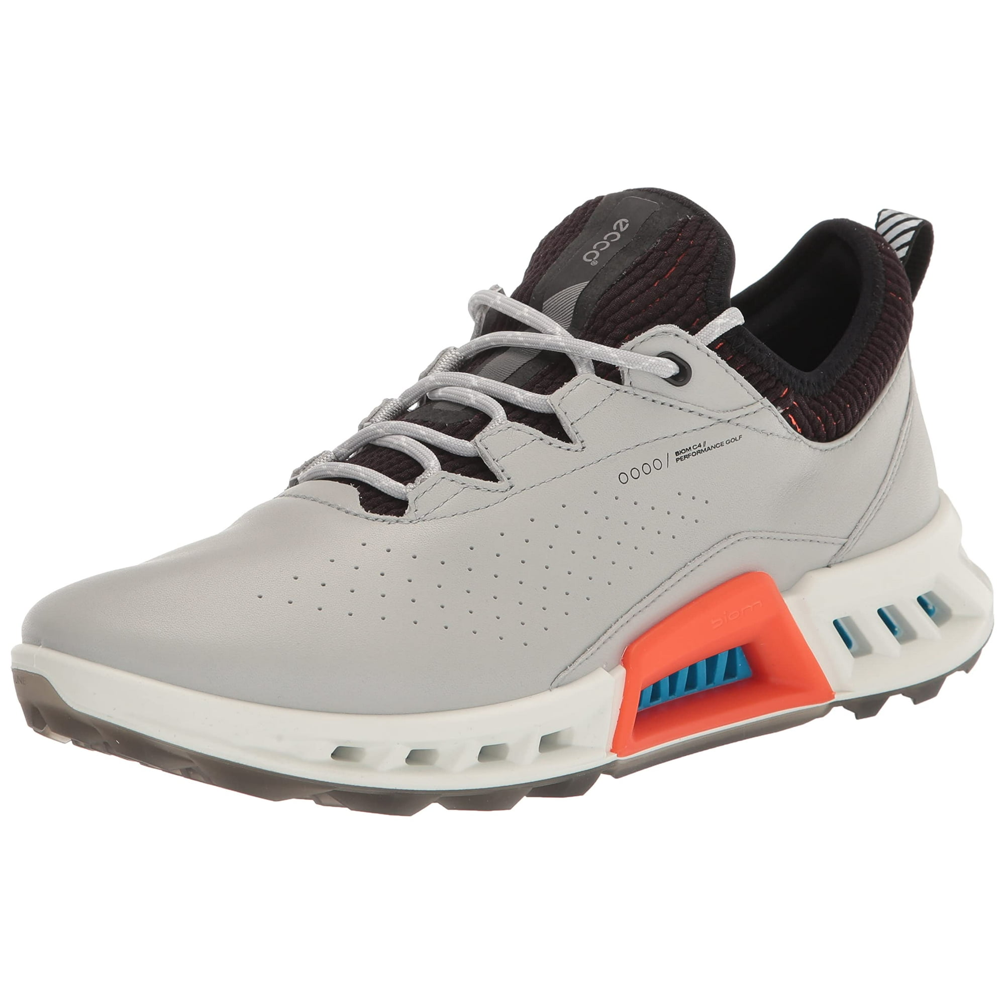 ECCO Men's Biom C4 Gore-TEX Waterproof Golf Shoe, Concrete/Black