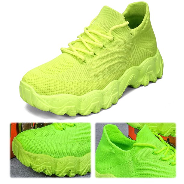 Zapatos Casuales para Mujeres Sin Deslizamiento Al Aire Libre (40) Verde