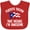 Red, variant on Inktastic Puerto Rican Awesome Boys or Girls Baby Bib