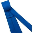 thumbnail image 3 of LAICAIW Men's Ties Solid Pure Color Plain Formal Black Ties For Men, 3 of 5