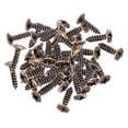 thumbnail image 3 of 50x Tornillos de Montaje para Guitarra Eléctrica ST SQ - Bronce 3x12mm Sunnimix Tornillos de montaje del golpeador, 3 of 8