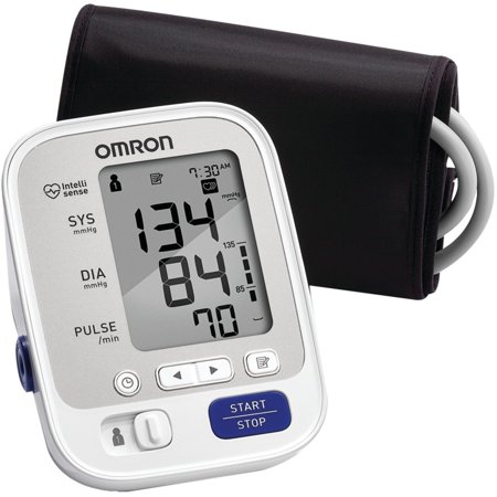 Omron BP742N 5 Series Upper Arm Blood Pressure Monitor with Cuff that fits Standard and Large (Best Arm For Blood Pressure)