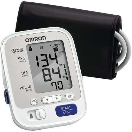 Omron BP742N 5 Series Upper Arm Blood Pressure Monitor with Cuff that fits Standard and Large (Best Position To Take Blood Pressure)