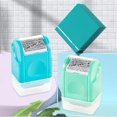 thumbnail image 2 of Wide Roller Stamp,Sovob Identity Protection Roller ID Security Theft Protection Roller Stamp Inks,Information Blocker Security Stamp Roller, 2 of 7