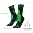 thumbnail image 4 of Yiaed St Patrick's day Print Great elasticity Crew Socks Sports socks for Men and Women, 4 of 6