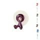 thumbnail image 5 of Ounissouiy Hogar Ba?o Soporte de Pared Cepillo Dientes Giratorio Succión Estante Type1 NO1, 5 of 6