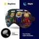 thumbnail image 5 of Zayu Antifaz para dormir, máscara de ojos para dormir con correas ajustables, antifaz de poliéster opaco, bloquea la luz para reducir la hinchazón ocular, regalo de viaje, 5 of 6