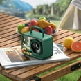 thumbnail image 4 of Daily Mix Store Radio Bluetooth Rétro en Bois - Haut-Parleur Bluetooth, Design Élégant et Vintage, Jouer de la Musique à l'Extérieur pour Fêtes de Noël pour Cultiver l'Amour de la Musique, 4 of 9