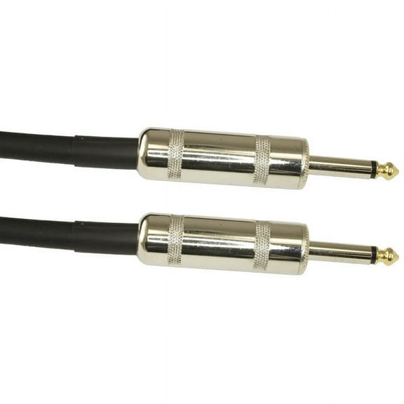 12 Gauge Speaker Cable 3ft long: 1/4" - 1/4"