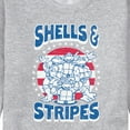 thumbnail image 3 of Teenage Mutant Ninja Turtles - Shells And Stripes - Men's Crew Neck Pullover, 3 of 5
