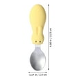 thumbnail image 2 of KAKOWELY 1 Set Baby Utensils Infant Training Tableware Short Handle Spoon Fork Set,4.69X"X1.14"X0.79", 2 of 5
