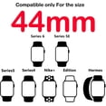 thumbnail image 2 of for Apple Watch 44mm Series SE 6 5 4 Sport, Nike+, Edition Case with Screen Protector, PC Hard Bling Crystal Diamonds Shiny Rhinestone Bumper Protective Case for iWatch Series 4/5/6 -Green 44mm, 2 of 8