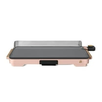 Beautiful XL Electric Griddle 12" x 22"- Non-Stick, Rose by Drew Barrymore
