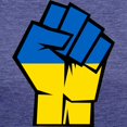 thumbnail image 3 of CafePress - Stand With Ukraine T Shirt - Womens Tri-blend T-Shirt, 3 of 4