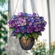 thumbnail image 4 of Jarrón Violeta Decoración Para Ventanas Colgante Acrílico Decoración Para Paredes Colgante Artesanal Decoración Para El Hogar Colgante, 4 of 8