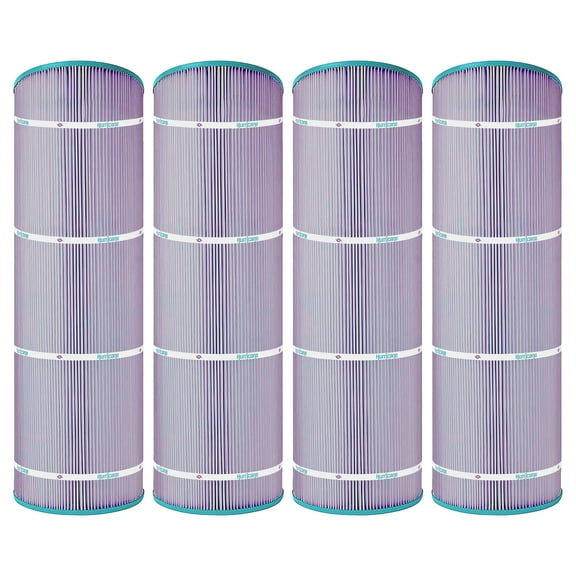 Hurricane 4 Pack HF8413-01P Platinum Purple Pool Filter Cartridge Replacement