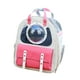 thumbnail image 4 of Mochila transportadora para gatos, transpirable, portátil, para viajes, para gatitos, perros pequeños Rosa, 4 of 9