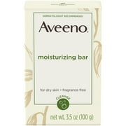 Aveeno Moisturizing Bar Soap -- 3.5 Oz