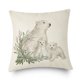 thumbnail image 1 of Árbol de Navidad de animales lindos Funda de cojín de lino Funda de almohada de granja Sofá Decoración del Hogar Navidad 2023 Decoración de Año Nuevo, 1 of 4