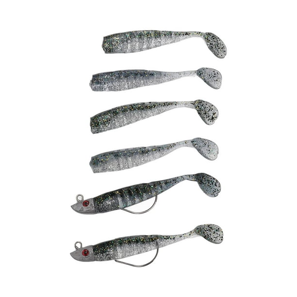 Fishing Bait, Soft Touch Artificial Fishing Bait Comfortable For Freshwater  For Saltwater Blackish Green 