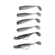 thumbnail image 4 of 2 juegos de cebo de pesca Artificial de silicona con ojos 3D, cebo de pesca suave para agua salada, agua dulce, verde negruzco, 4 of 5