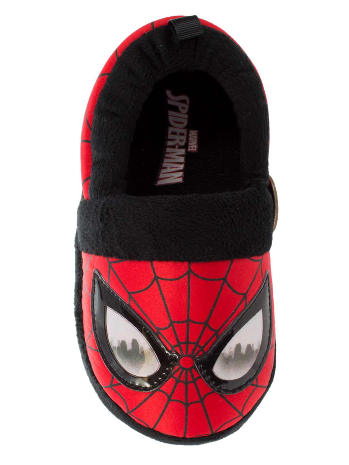 or M 7/8  toddler boy Marvel Spiderman red boy slip on  slippers youth S 5/6