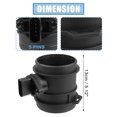 thumbnail image 3 of Unique Bargains 0280217810 Car Mass Air Flow Sensor Meter MAF Sensor Airflow for Mercedes-Benz SLK55 AMG 2005-2010, 3 of 7
