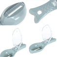 thumbnail image 3 of Fish Scraper 4pcs Fish Scale Brush Fish Scaler Professional Fish Scale Scraper Fish Scale Remover With Covers Fish Scaler Kitchen Tools, 3 of 5