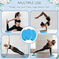 thumbnail image 5 of 3 Pack Foam Pad Balance Pad Foam Balance Pad Soft Yoga Balance Pad Stability Trainer Foam For Physical Therapy Rehabilitation Core Strength Training D, 5 of 5