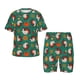 thumbnail image 1 of Balery Cartoon Turkey Conjunto de Pijama Infantil de Manga Corta con Estampado – Ropa de Dormir de Algodón Suave-Medium, 1 of 6