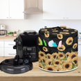 thumbnail image 3 of Dust Cover for Kitchen Instant Pot Accessories for 6 Quart Pressure Cooker Air Fryer Rice Cooker Kitchen Appliance with Top Handle and Accessories Pockets, Sunflowers-14, 3 of 4