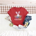 thumbnail image 5 of Camisetas de Manga Larga de las Mujeres Pascua Impreso Suelto Cuello Redondo Camiseta de Manga Corta, Camisetas de Manga Larga para las Mujeres de Uso Diario Casual, 5 of 5