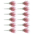 thumbnail image 1 of Plantas artificiales Ounissouiy 12 bajo mantenimiento inodoras aptas para mascotas flores rosas, 1 of 6