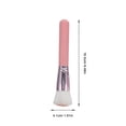 thumbnail image 2 of FONDOTIN 2Pcs Cosmetics Brush Set Pink Handle for Easy Comfortable Hold, 2 of 6