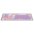 thumbnail image 3 of Teclas de teclado Bling Bling 107 Teclas rosa morado blanco, 3 of 12