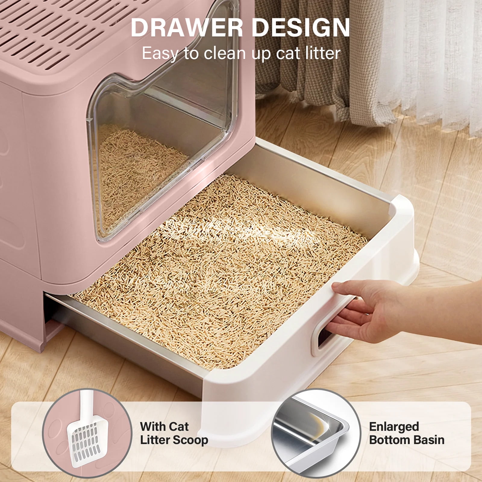 Sifting Litter Box For Wood Pellets Catman Sifting Cat Litter