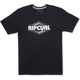 thumbnail image 1 of Playera gráfica Rip Curl Mega Classic para hombre negra pequeña, 1 of 1
