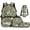 Book Bass Camo, variant on Duck Camo Big Brown Bow Kids Backpack Set 4 Pcs All Weather Hunting Girls School Bag with Lunch Bag, Pencil Case and Water Bottle Cover for Country Tween Girls 7-12