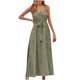 thumbnail image 1 of Mini vestido de princesa con cuello en V y botones sexys para mujer con hombros descubiertos y hombros descubiertos Fridja  hj5127, 1 of 7