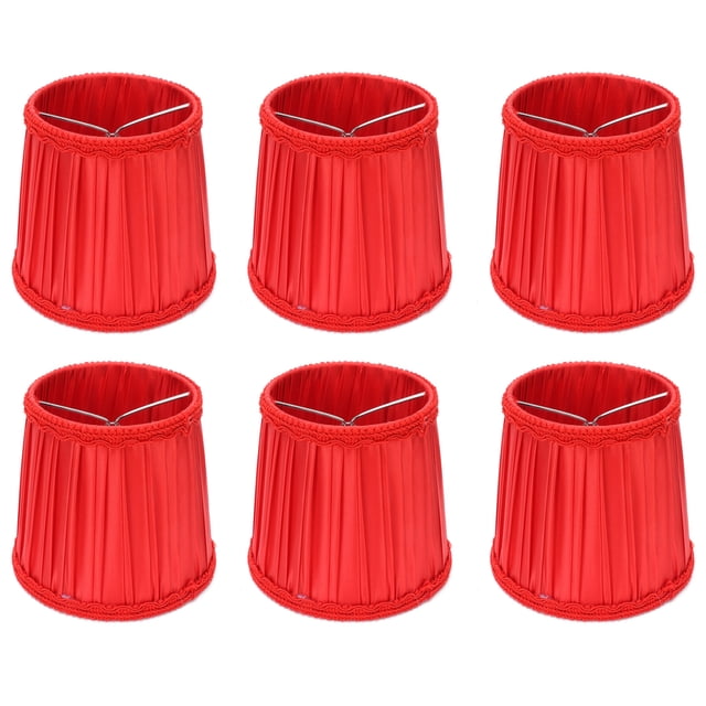 Lamp Accessory,6Pcs Modern Lampshade European Lampshade Chandelier Lamp Shade World-Class Design