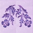 thumbnail image 1 of Ahgly Tapis de Zone Carré Transitionnel Lavable en Machine, 6 Pieds Carré, 1 of 7