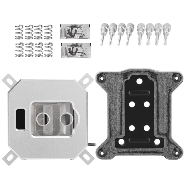 LCD Screen Water Cooler Block, Durable CPU Accessories Temperature Display For Intel PC