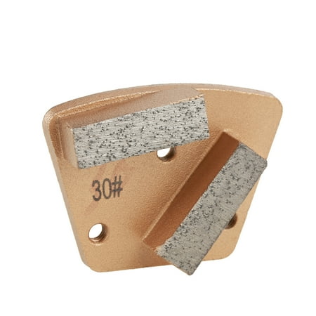 

Trapezoid Grinder Trapezoid Concrete Grinding Disc Pad For Grinder Grit 303 Holes 2 Straight Teeth