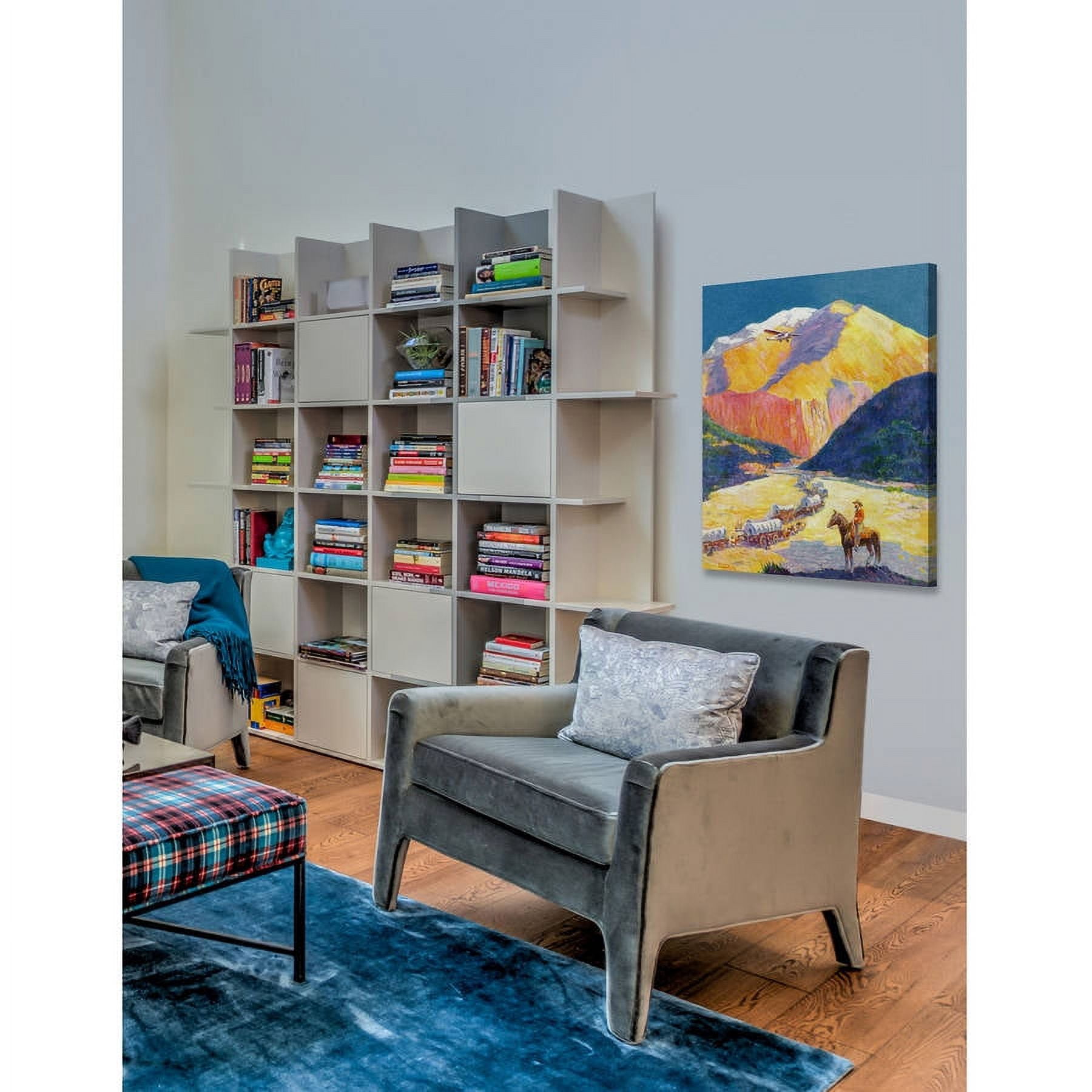 "Westward Ho!" Painting Print on Wrapped Canvas
