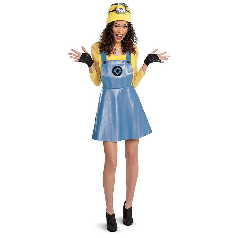 Minion Dress Costume for Adults 