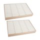 thumbnail image 4 of 2 Piezas Caja Organizadora Brazaletes Estuche Pulsera Mostrador Organizador Relojes Joyas Material Duradero Superficie Protectora Suave Adecuado para, 4 of 9