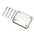 thumbnail image 3 of Square Electric Guitar Neck Plate,Electric Guitar Neck Plate Electric Guitar Back Mounting Plate Electric Guitar Neck Platewith Screws Enhanced Features, 3 of 14