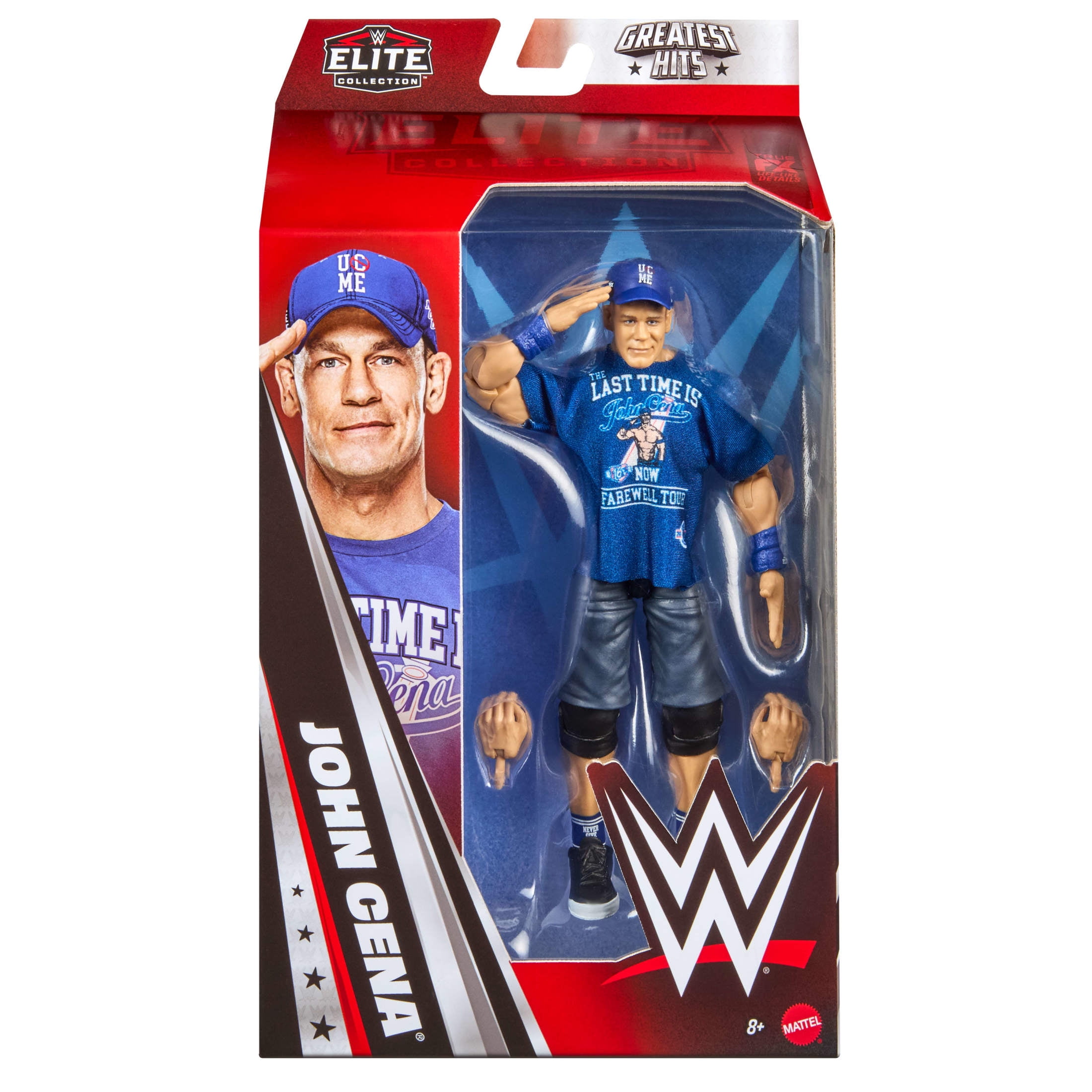 WWE Elite Action Figures, 6-inch Collectible Set with Articulation & Accessories (Styles May Vary)