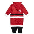 thumbnail image 2 of Christmas Santa Claus Zip Up Costume Coverall Toddler to Adult, 2 of 5